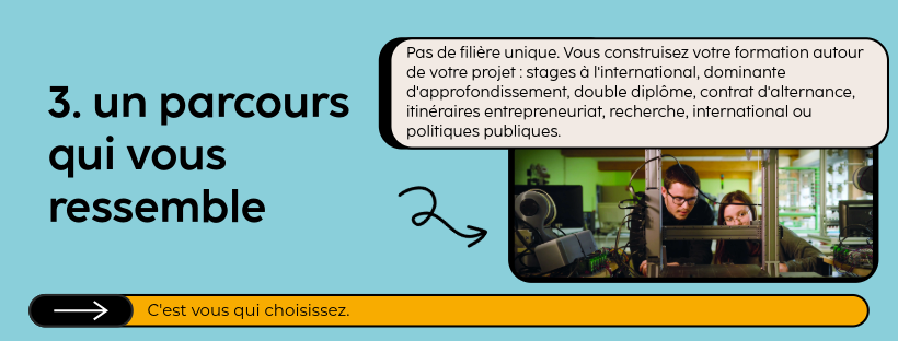 3. Un parcours qui vous ressemble
